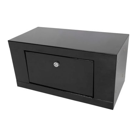 Homak Safe Add On Box, Tubular Lock, 8 lbs HS10121608